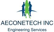 AECONETECH INC., Logo AECONETECH INC., Logo